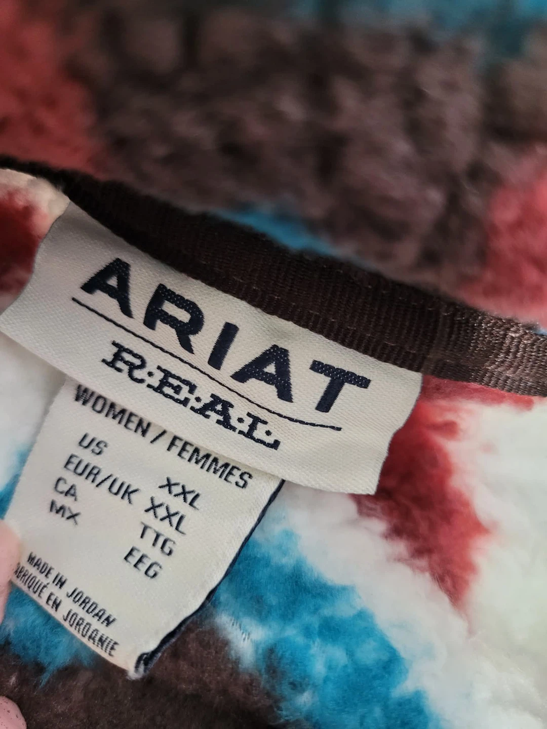 Ariat Women's Fleece Pullover Snap Neck - Size XXL - photo 3