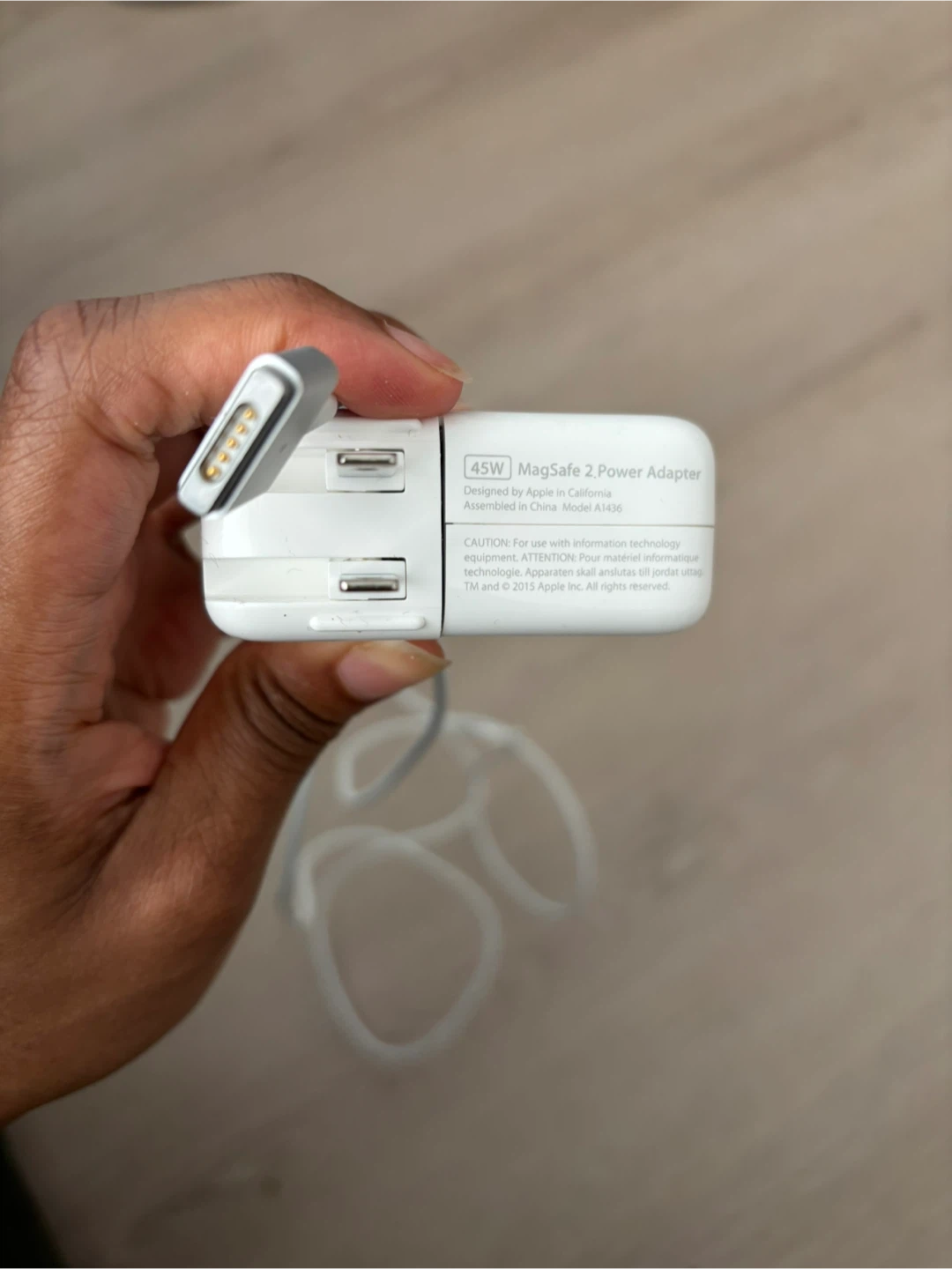 Apple 45W MagSafe 2 Power Adapter - White