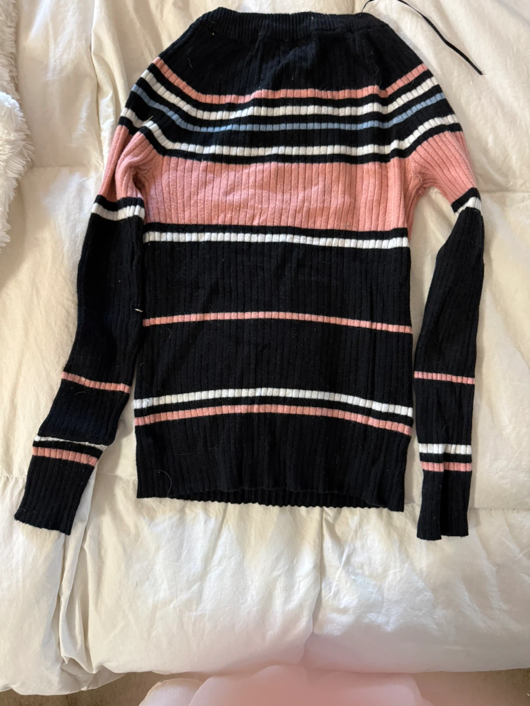 🥕Ambiance Apparel kids Striped Sweater - Size M