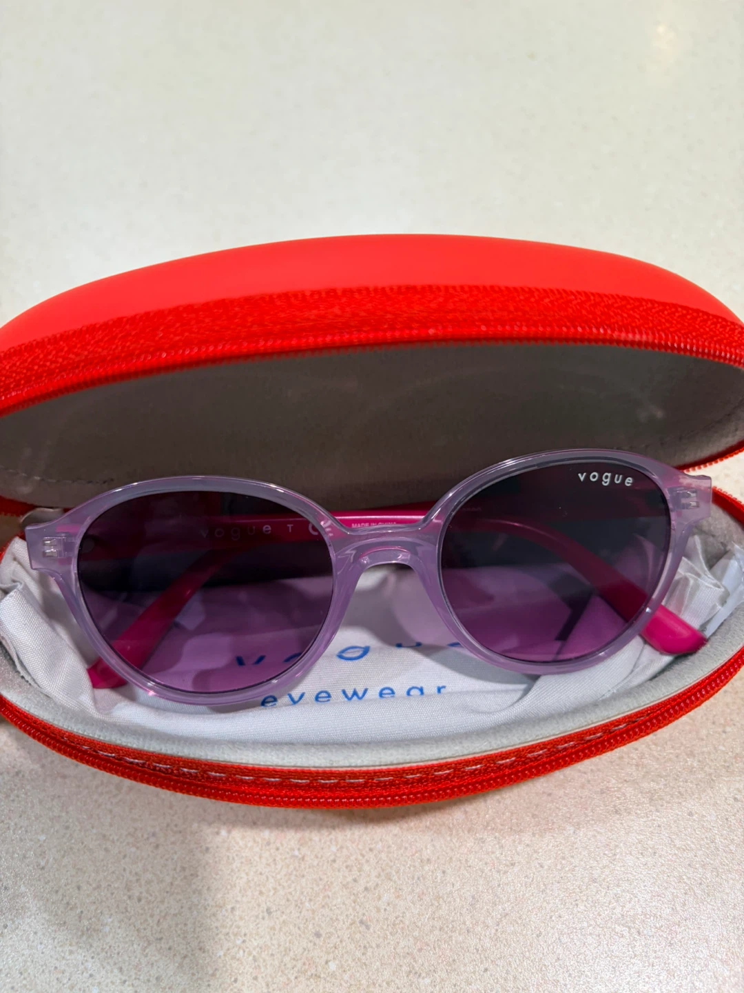 Vogue Kids Sunglasses with Case