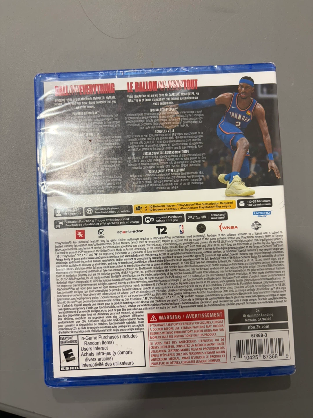 NBA 2K26 PS5 Video Game