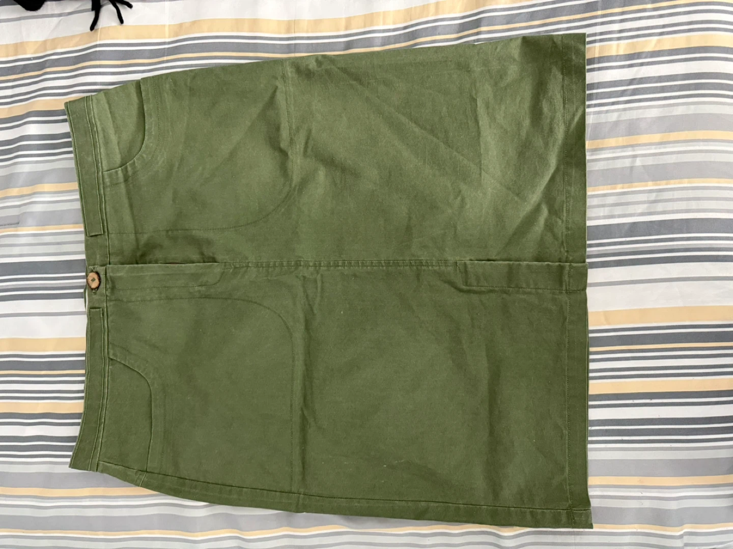 Olive Green Cargo Skirt size 40