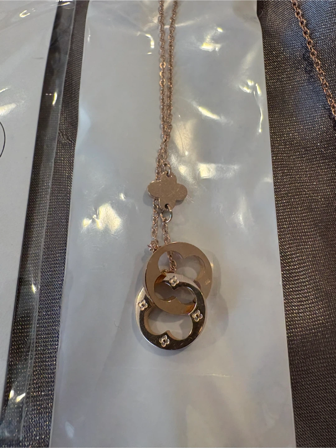 Rose Gold tone "I Love You" lot 4 - photo 3