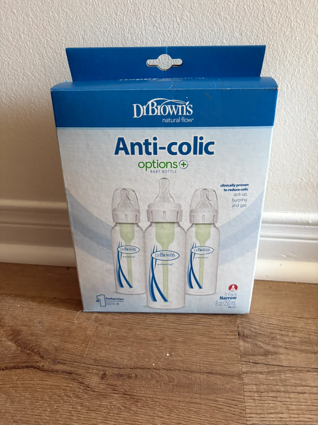 Dr. Brown's Anti-Colic Options+ Baby Bottles