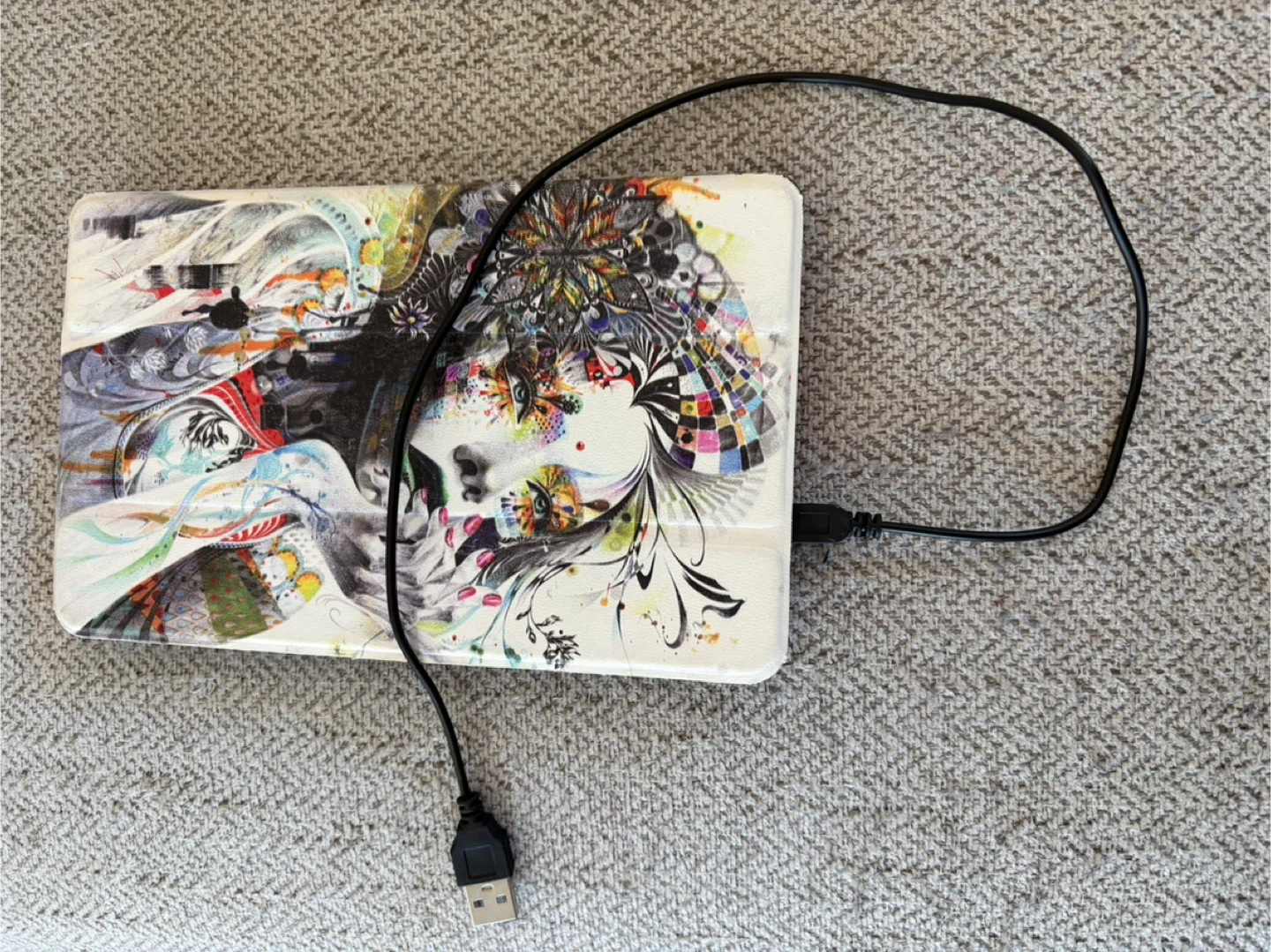 Amazon Fire Tablet with Artistic Cover - photo 4