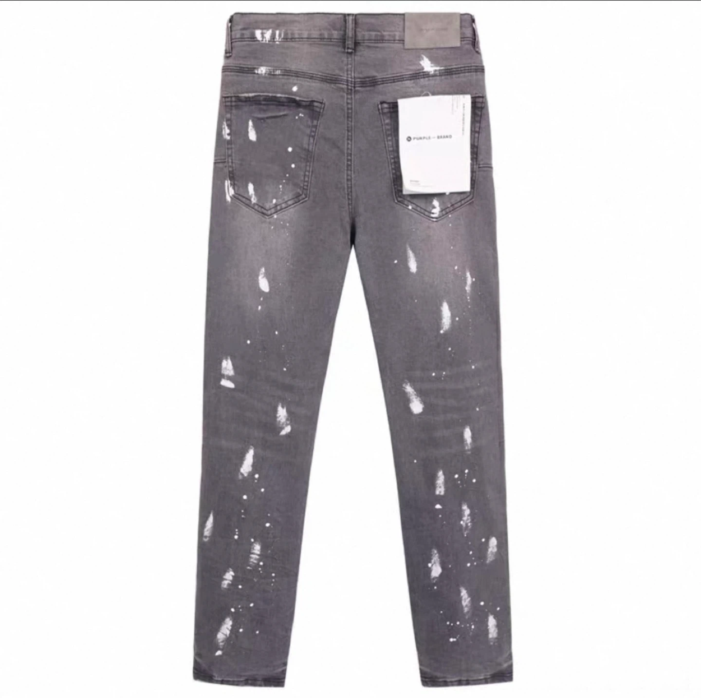 Purple Brand Distressed Paint Splatter Jeans - Size 30 - photo 2