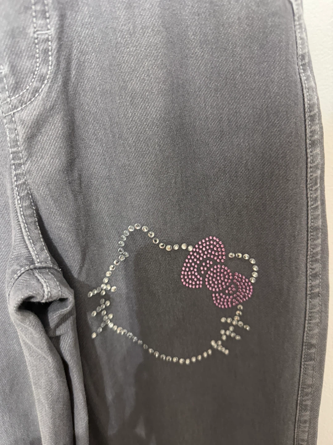 H&M 8-9 years Hello Kitty strainer light weight jeans - photo 2