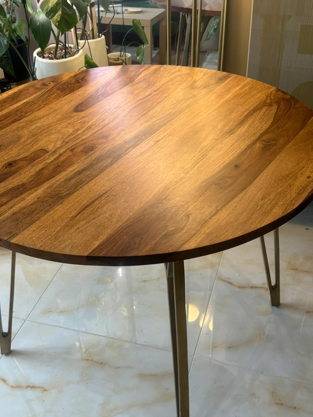 CB2 Dial Round Dining Table - photo 3