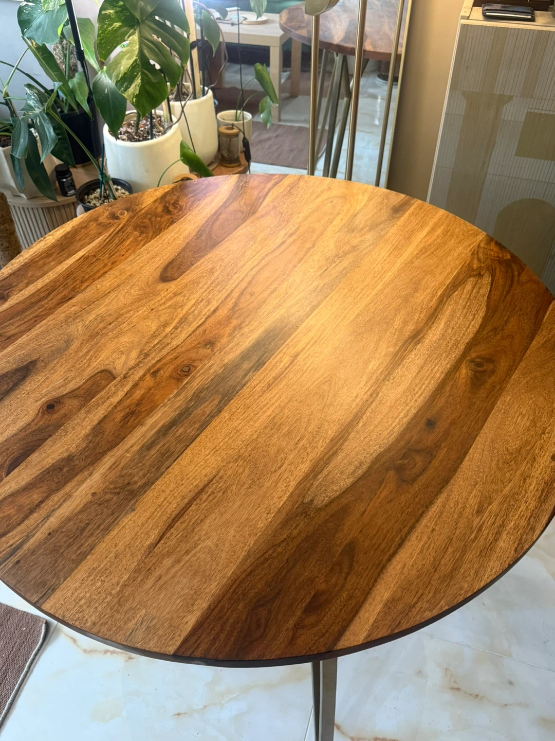 CB2 Dial Round Dining Table - photo 4