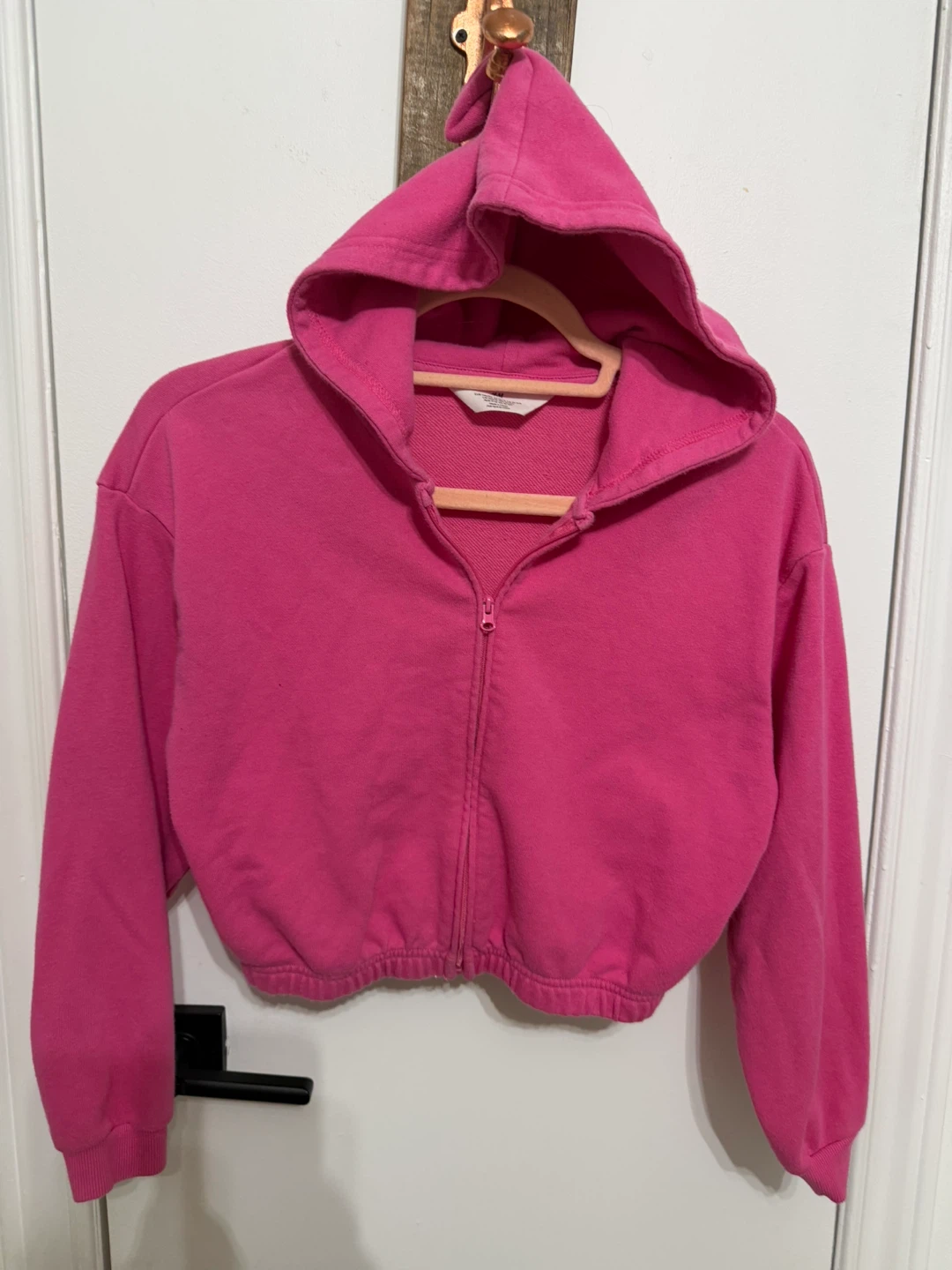 10-12 years Girls  H&M hooded zipper sweater