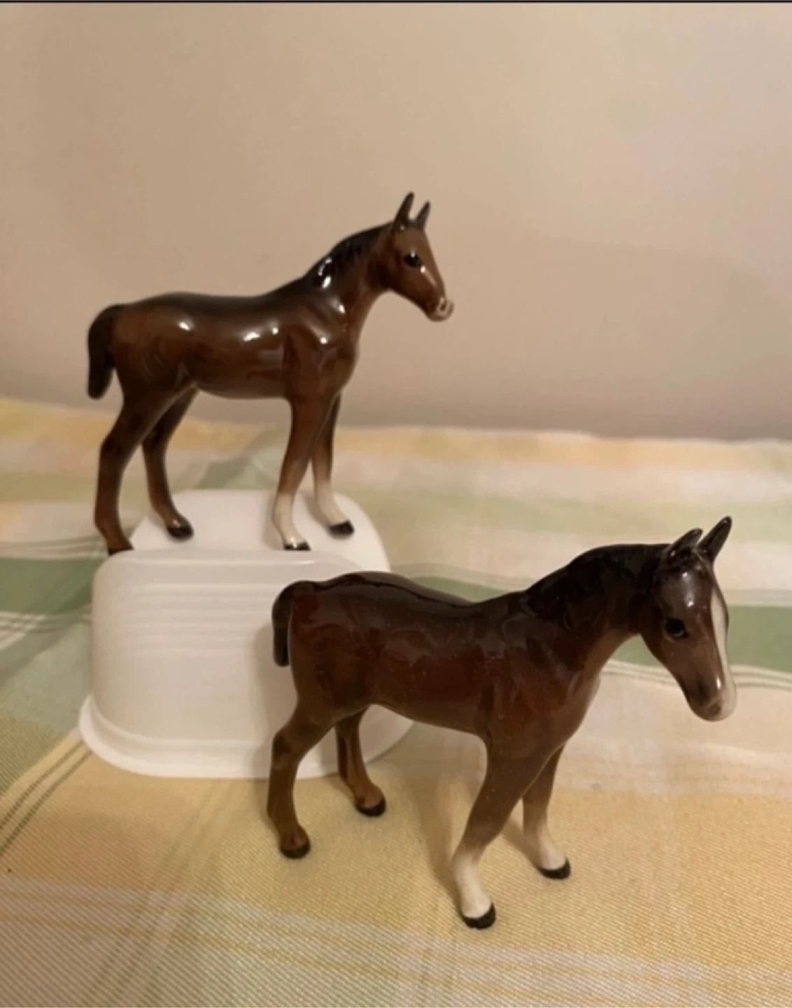Vintage Beswick Ceramic Horse Figurines