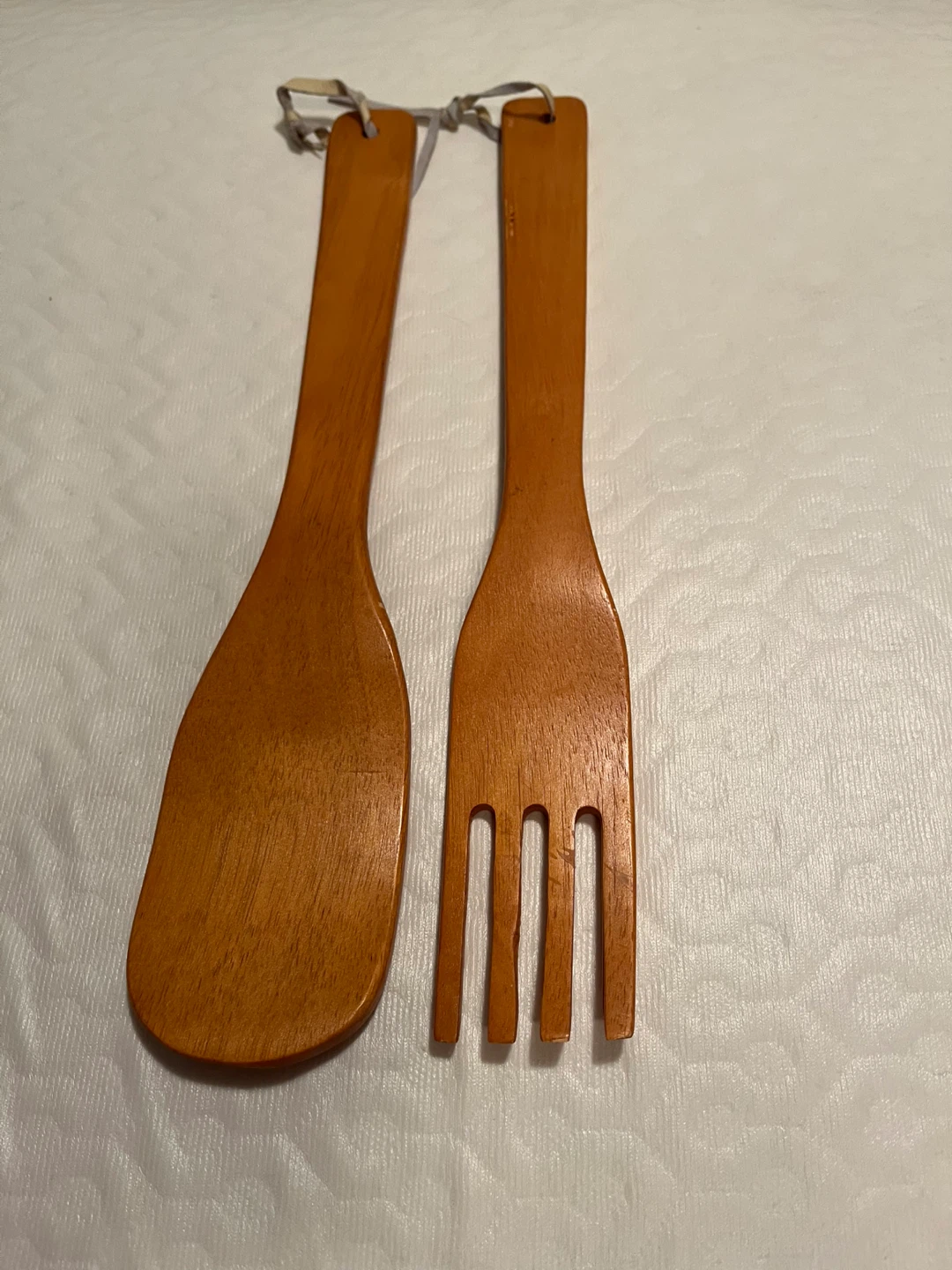 Wooden Salad Servers - photo 2
