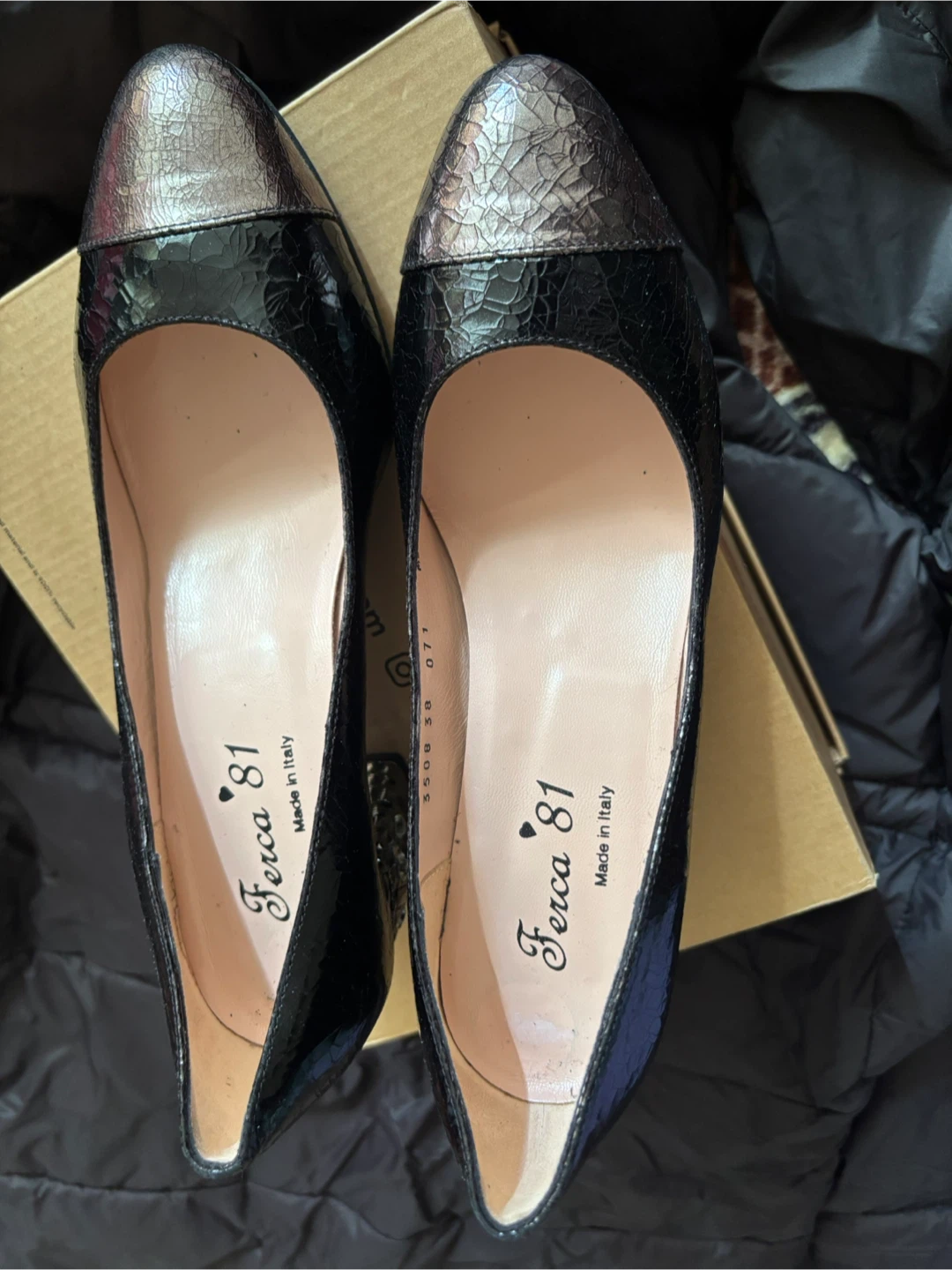 Ferca 81 Women's Black Heels Size 8 - photo 2