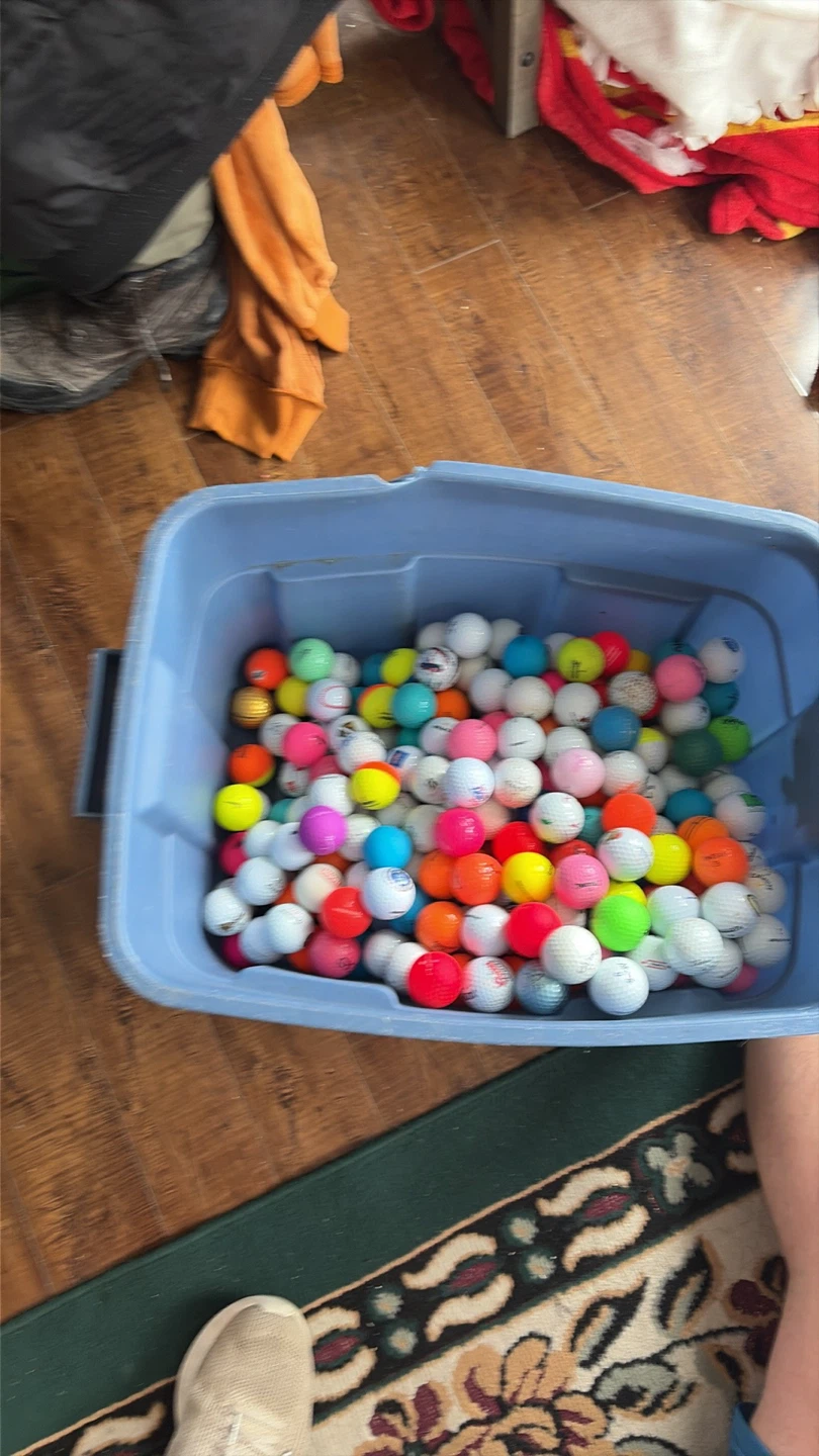 Mixed Colour Golf Balls