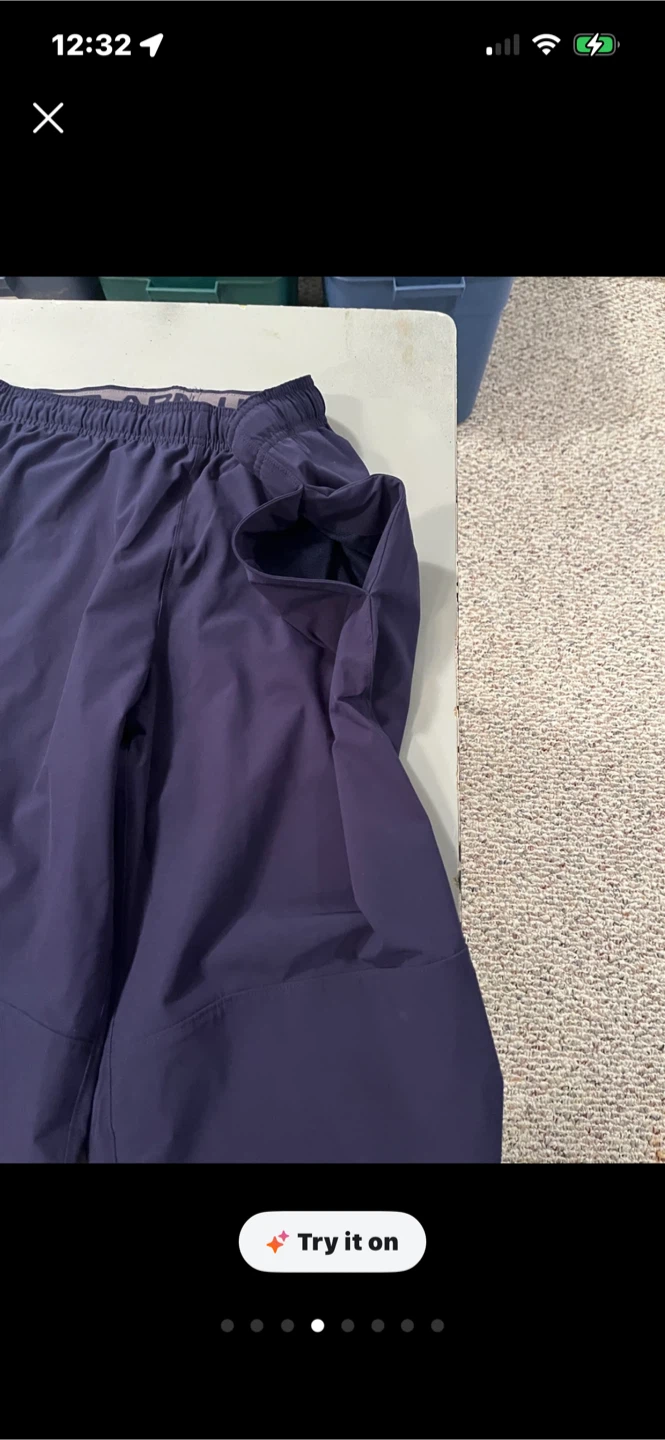 Under Armour Navy Blue Track Pants - photo 4