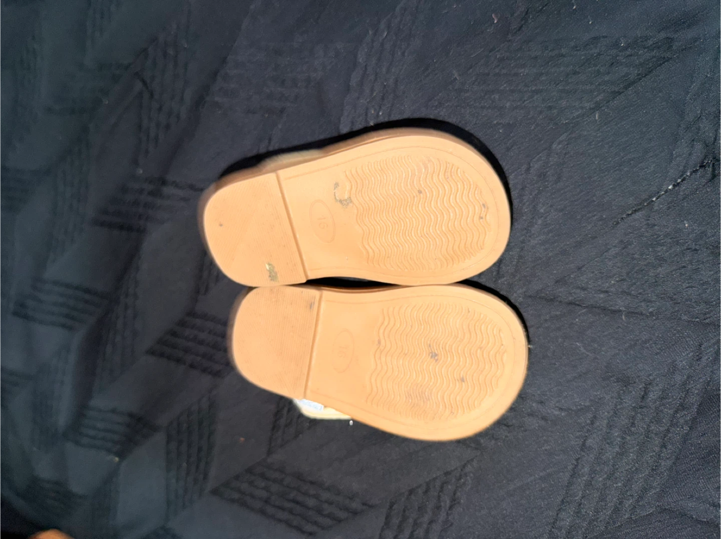 Kids Denim Braided Strap Sandals - photo 3