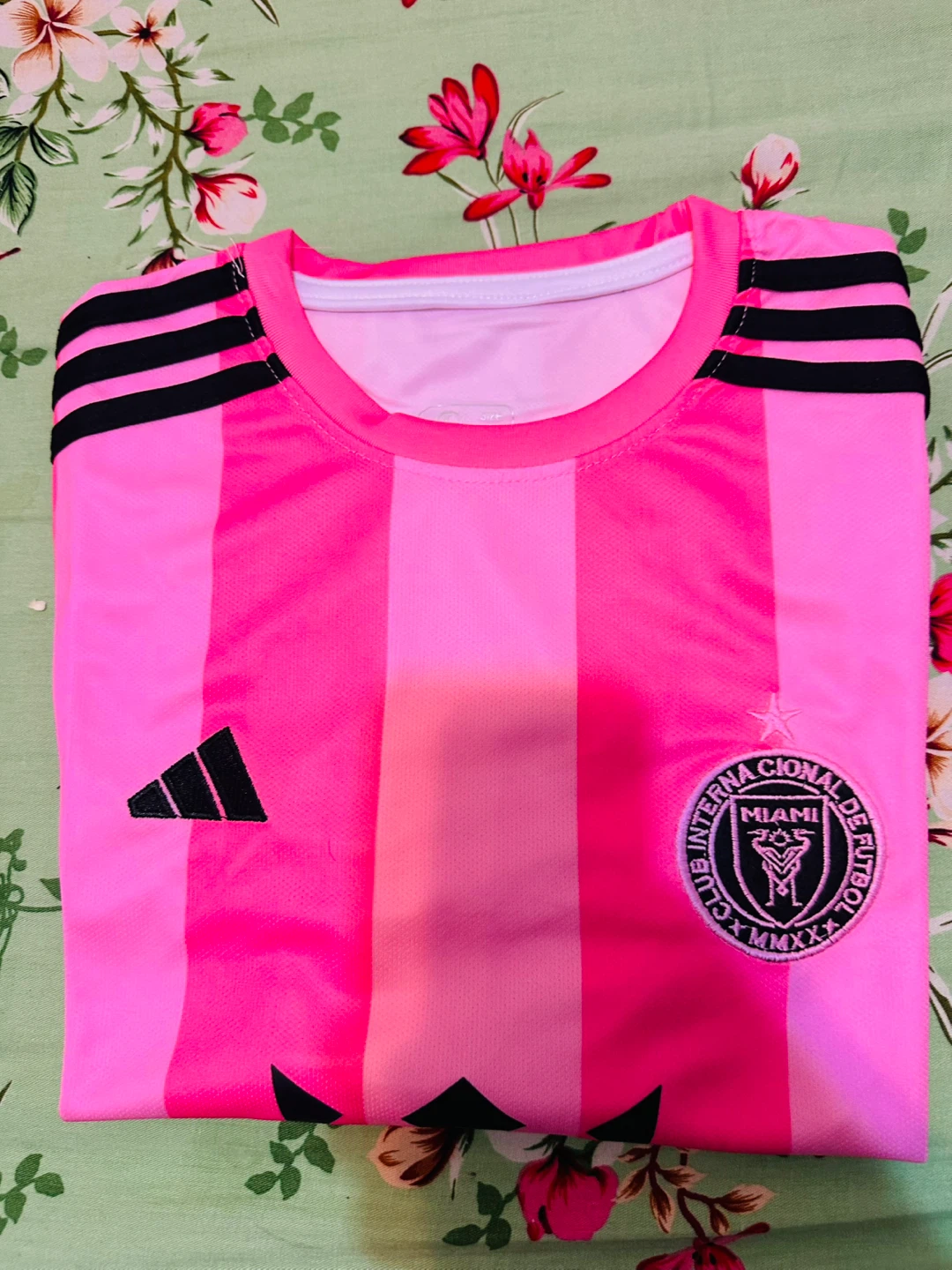 Adidas Inter Miami CF Soccer Jersey - Pink