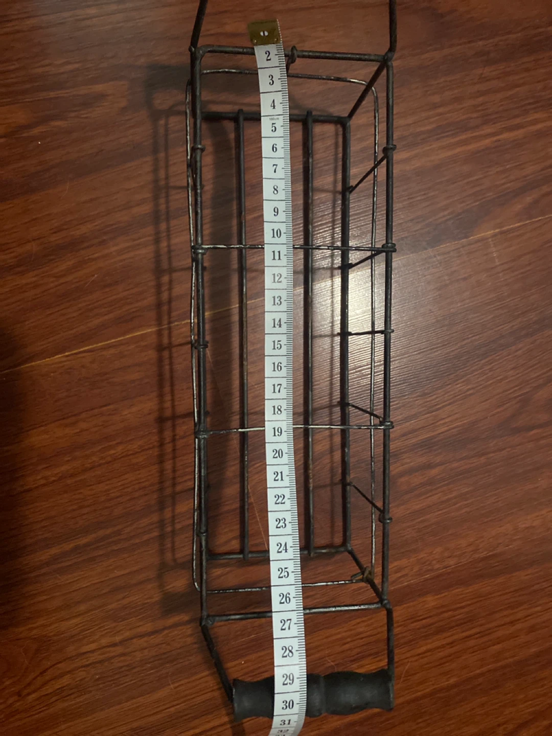 Vintage Metal Wire Bottle Carrier Caddy Holder 🥕 - photo 2