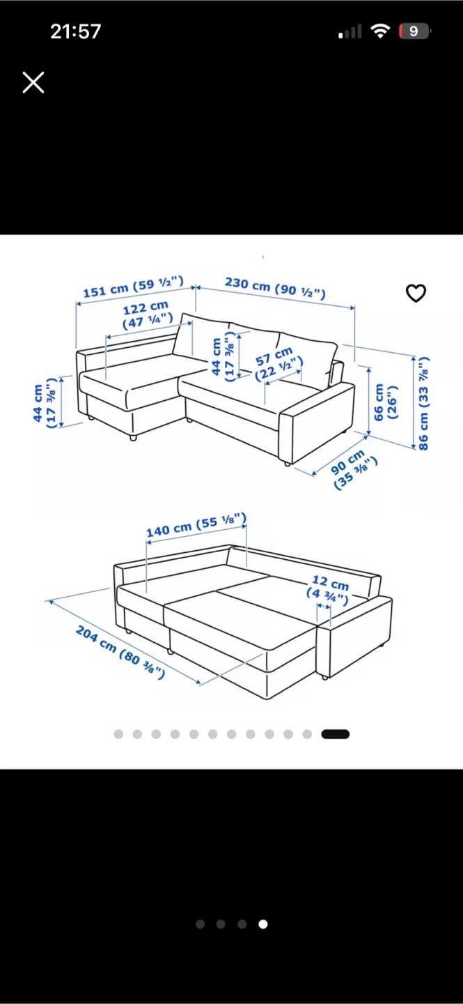 Grey Sectional Sofa with Storage - photo 2