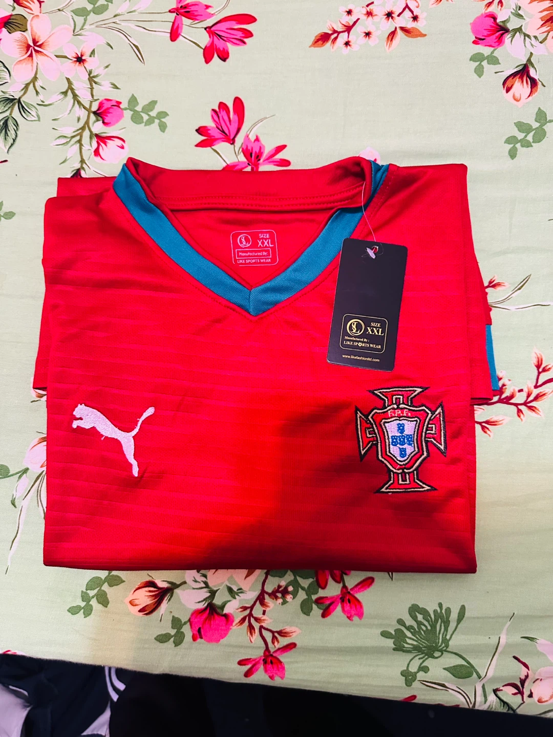Puma Portugal Soccer Jersey XXL