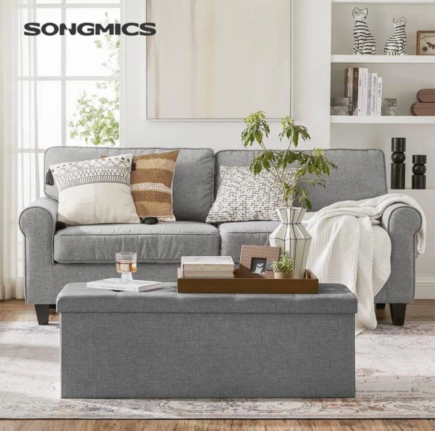 Storage Ottoman Bench - photo 2