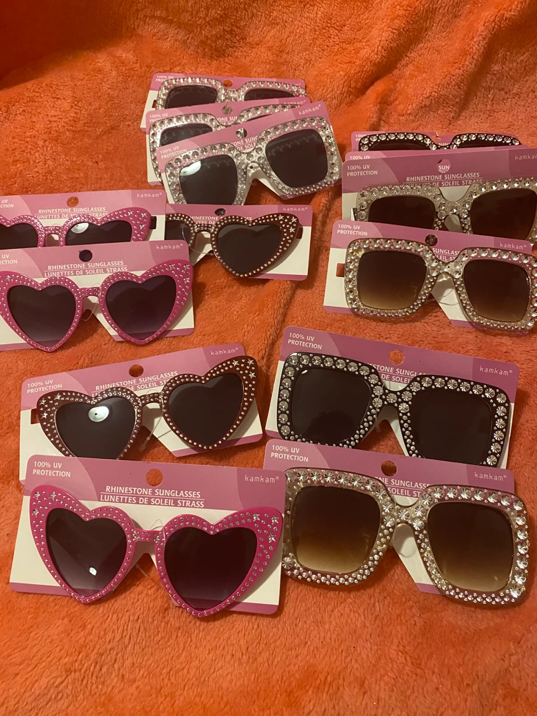 Kamkam Rhinestone Sunglasses (14) - 100% UV Protection