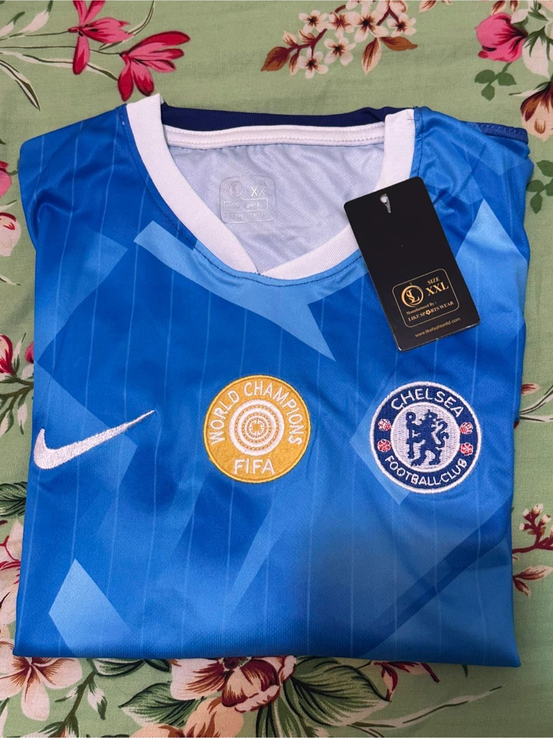 Chelsea Football Club World Champions FIFA Jersey XXL