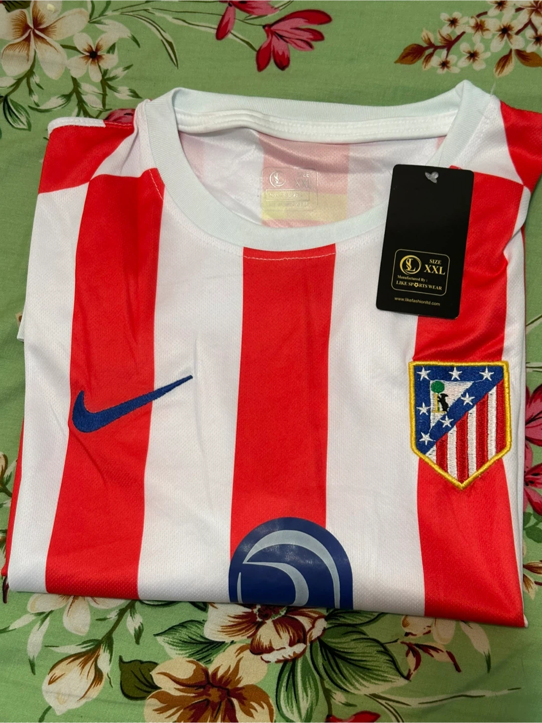 Atletico Madrid Soccer Jersey XXL
