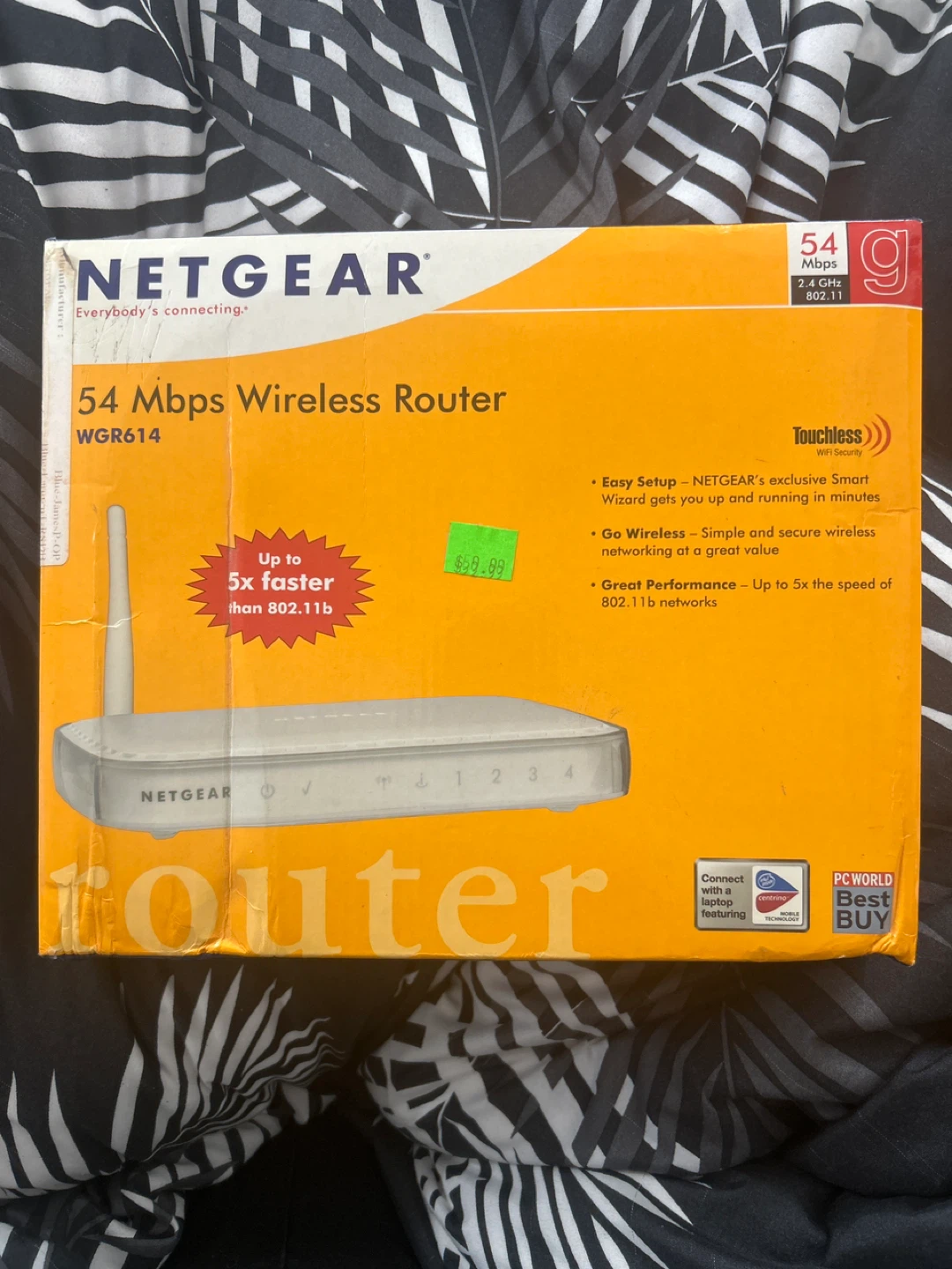 NETGEAR 54 Mbps Wireless Router WGR614