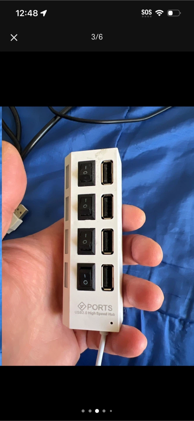 80GB External Hard Drive & USB Hub Bundle - photo 3
