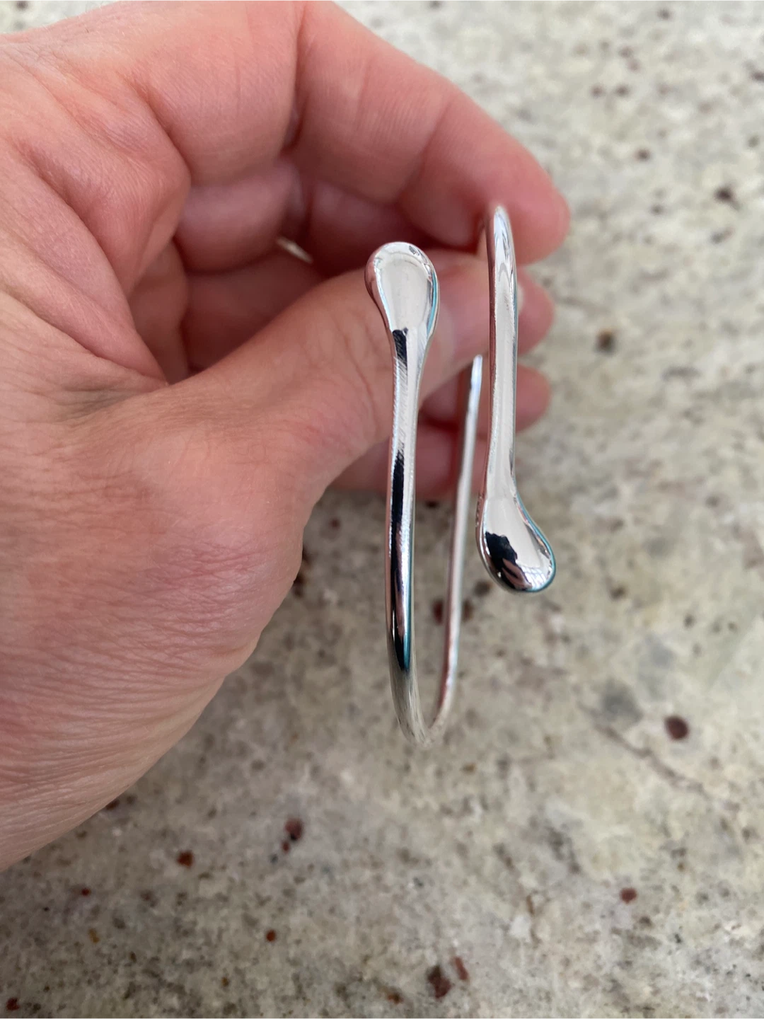 925 Silver Open Cuff Bracelet