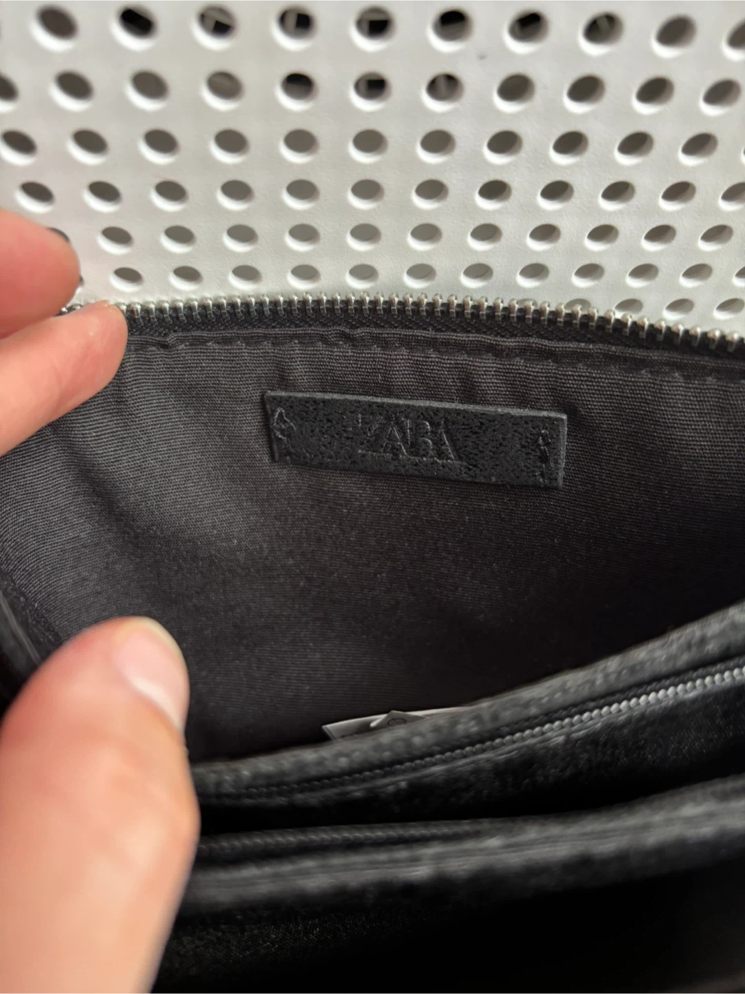ZARA Black Studded Chain Shoulder Bag - photo 2