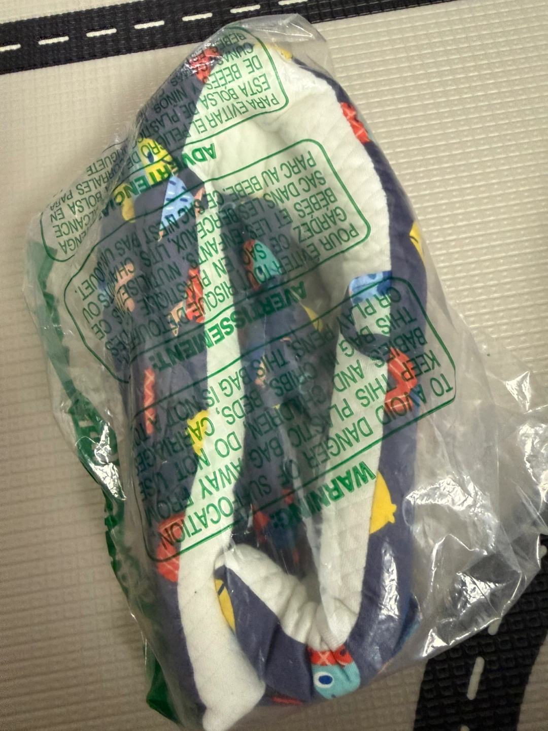 New Baby Head Protector Helmet - Fish Pattern - photo 2