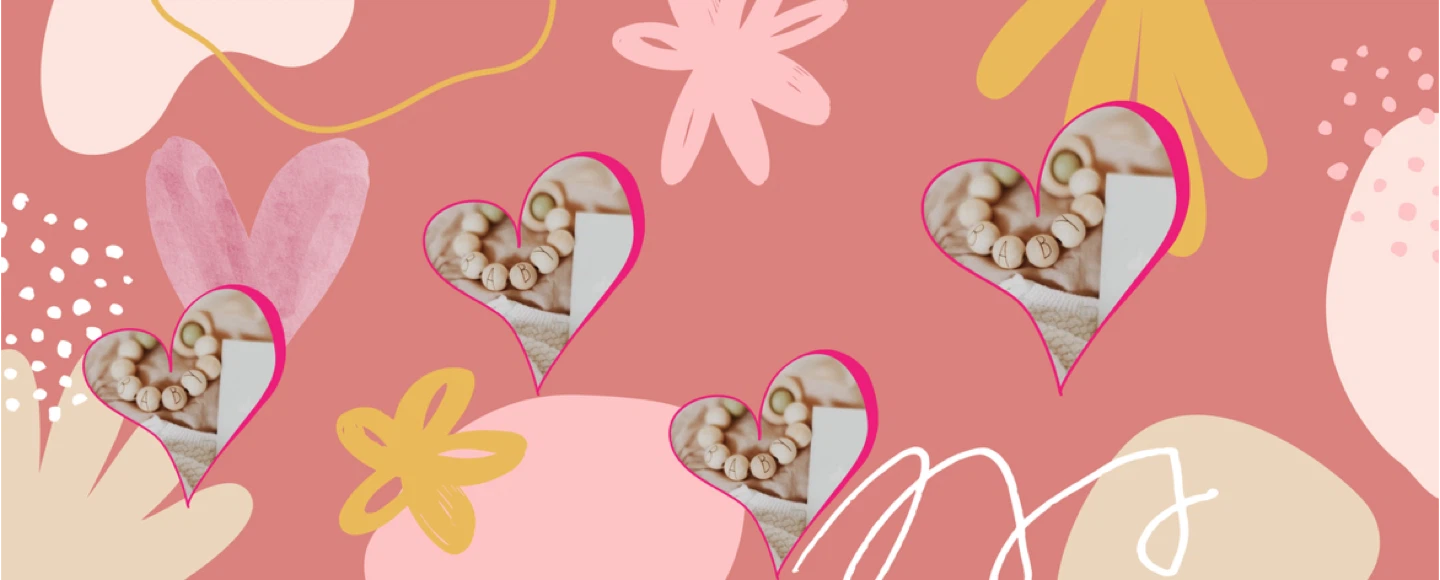 Wooden "BABY" Name Beads