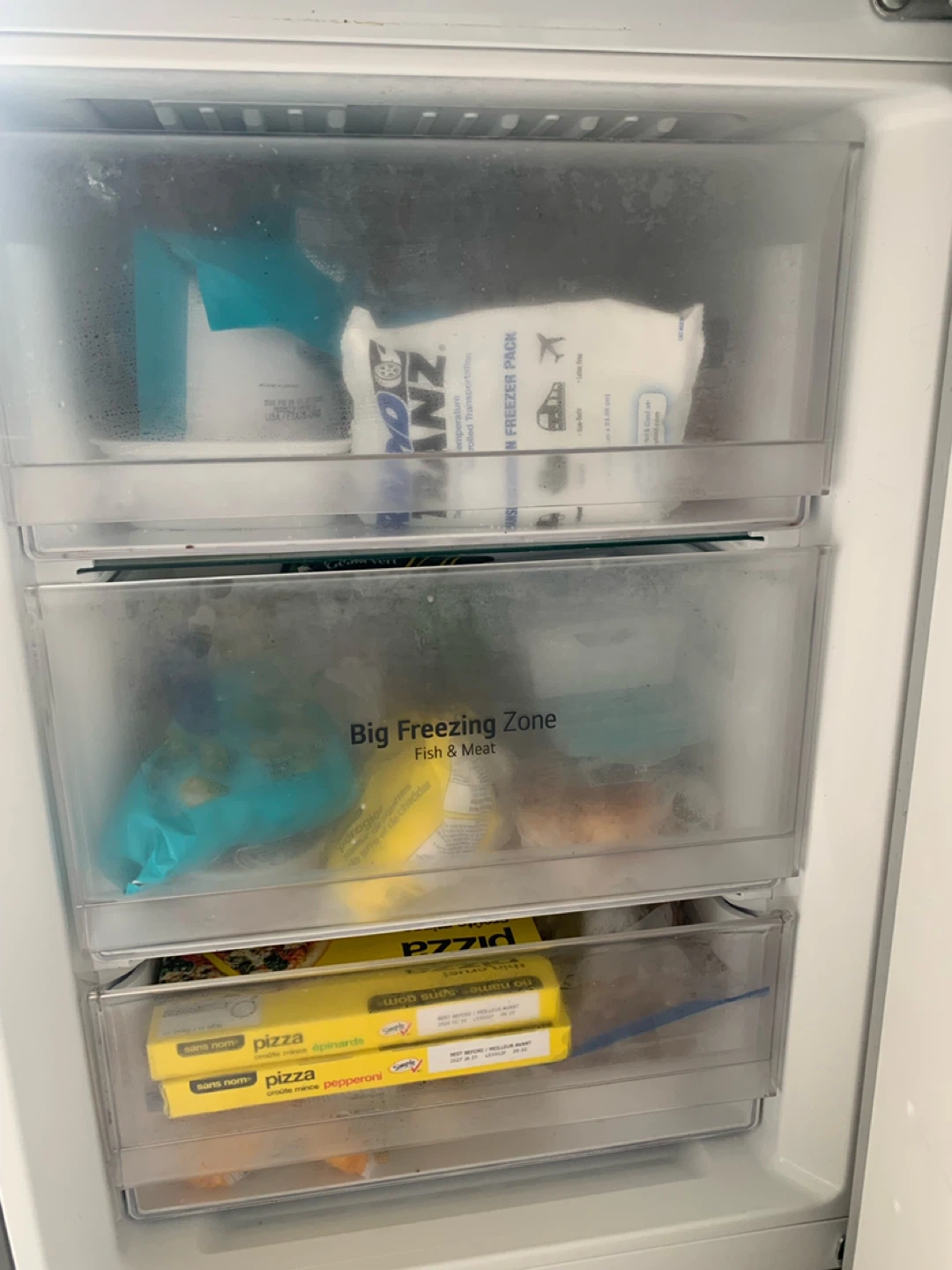 LG Stainless Steel Refrigerator - photo 2
