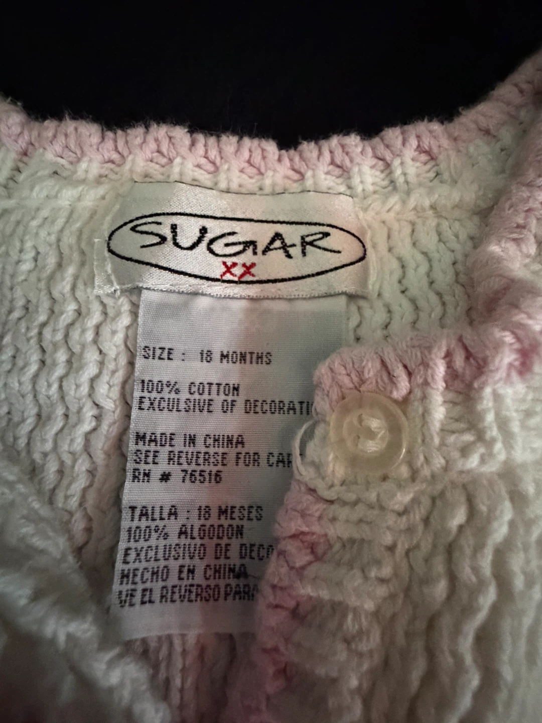 Sugar Baby Cardigan - 18 Months - photo 2