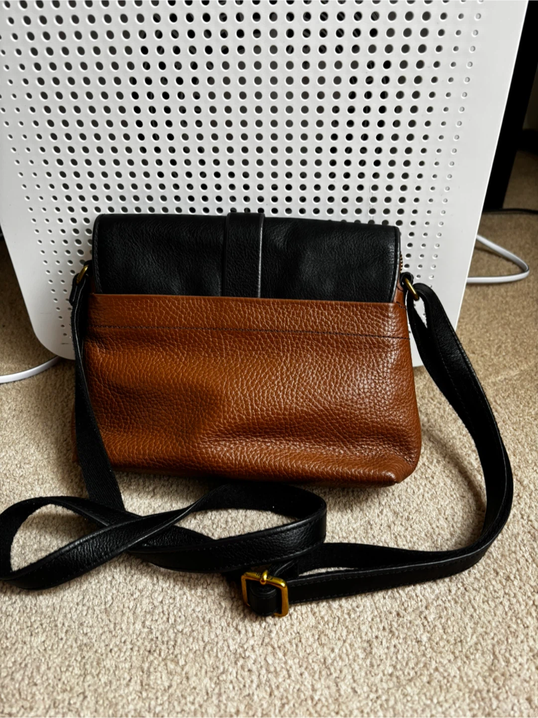 Fossil Leather Crossbody Bag - photo 3
