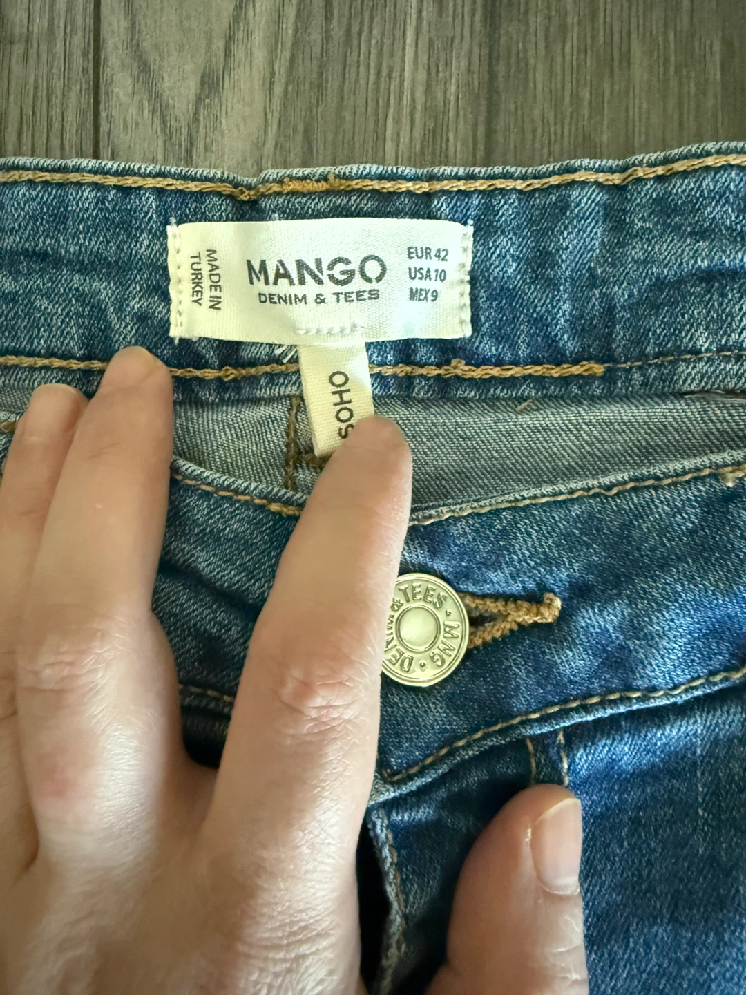 Mango Denim Jeans - Women's Size 10 - photo 2
