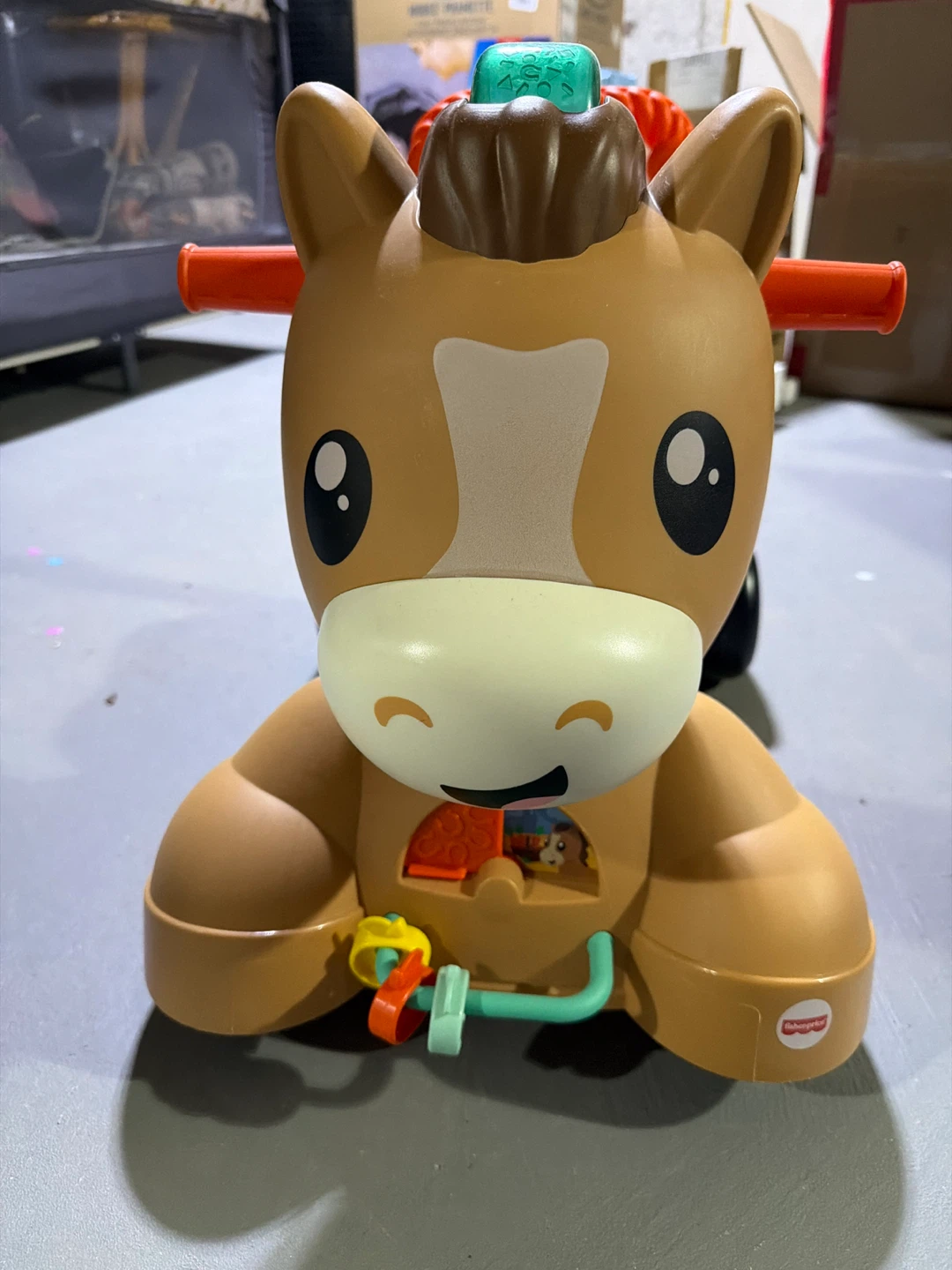 Fisher-Price Learn & Go Ride-On Horse Toy