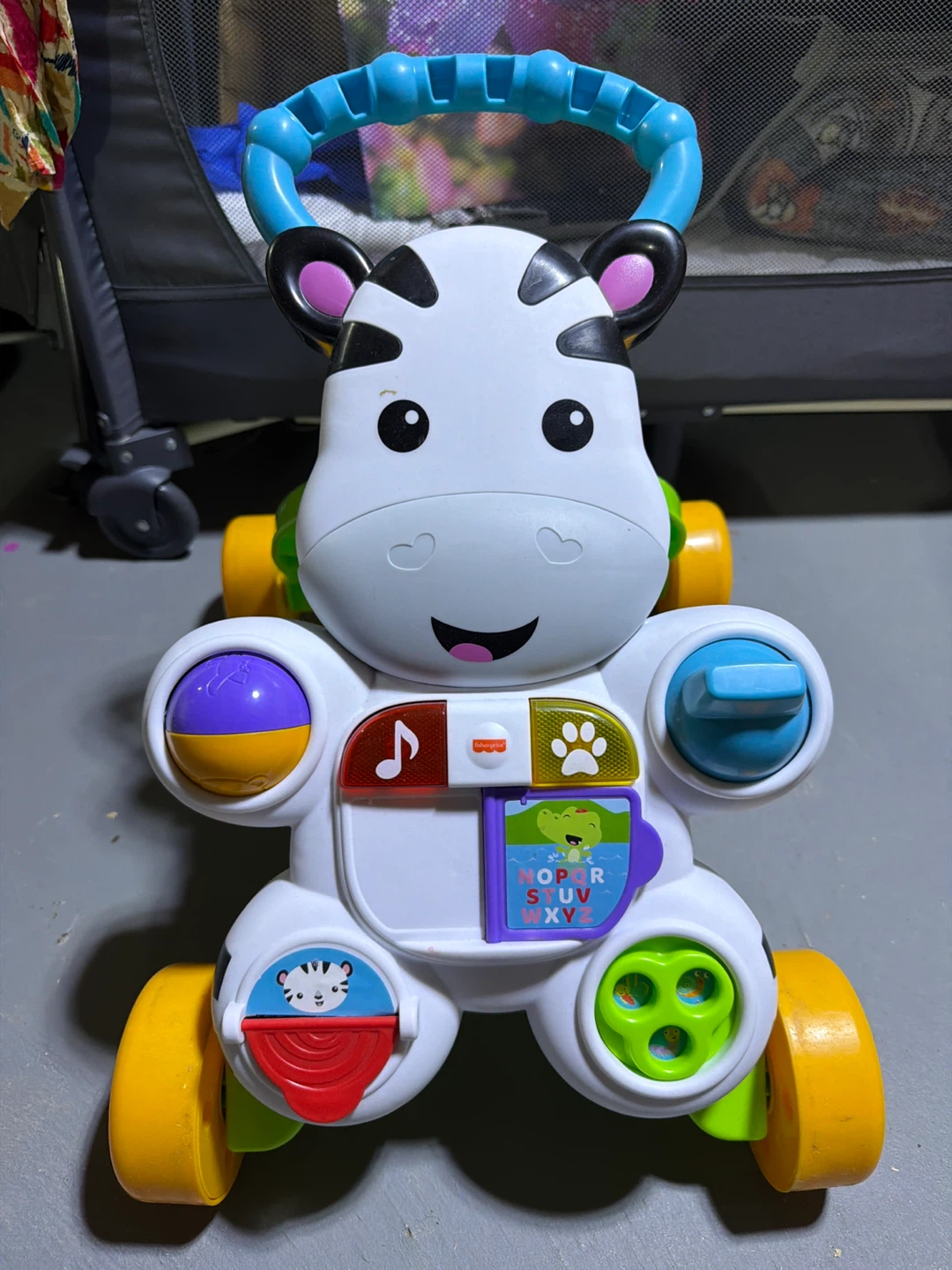 Fisher-Price Learn with Music Zebra Walker