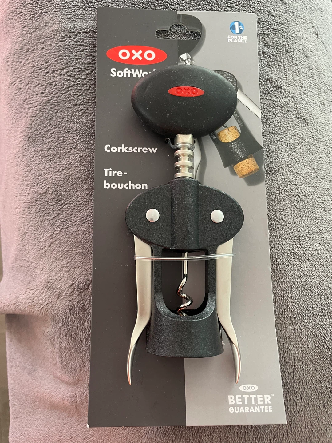 NEW! OXO SoftWorks Winged Corkscrew - photo 2