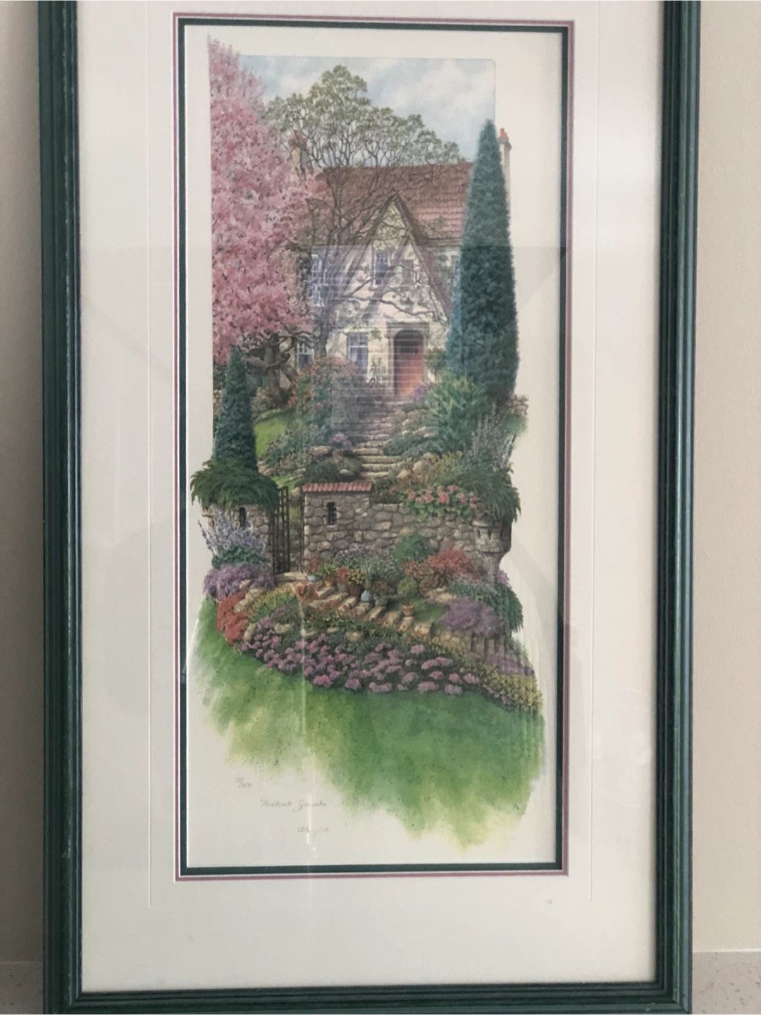 Framed Print "Hollies Garden"
