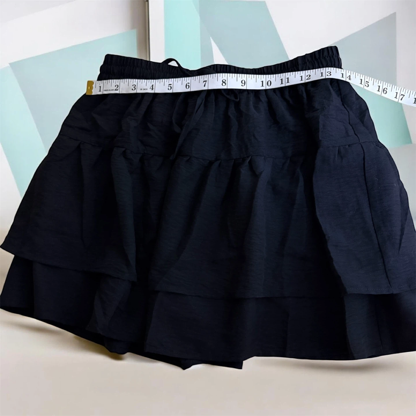 Gardenwed Women's Black Tiered Ruffle Skirt - photo 3