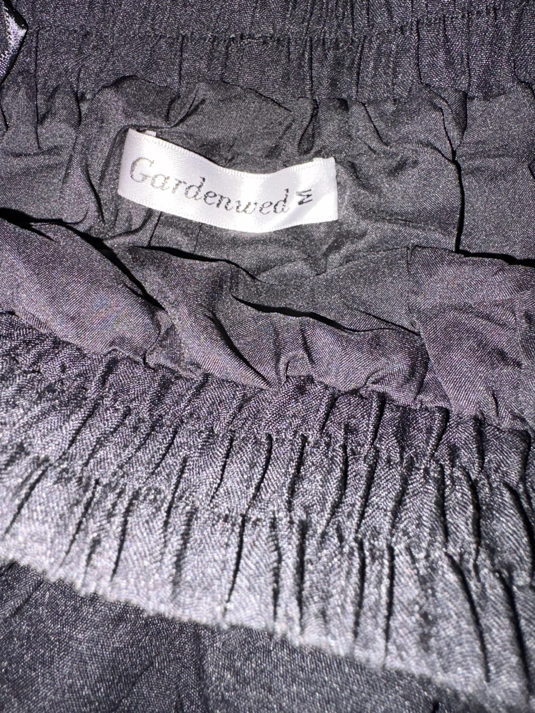 Gardenwed Women's Black Tiered Ruffle Skirt - photo 5
