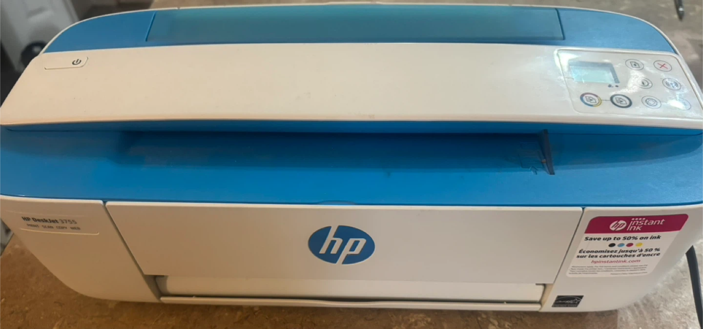 HP DeskJet 3755 All-in-One Printer
