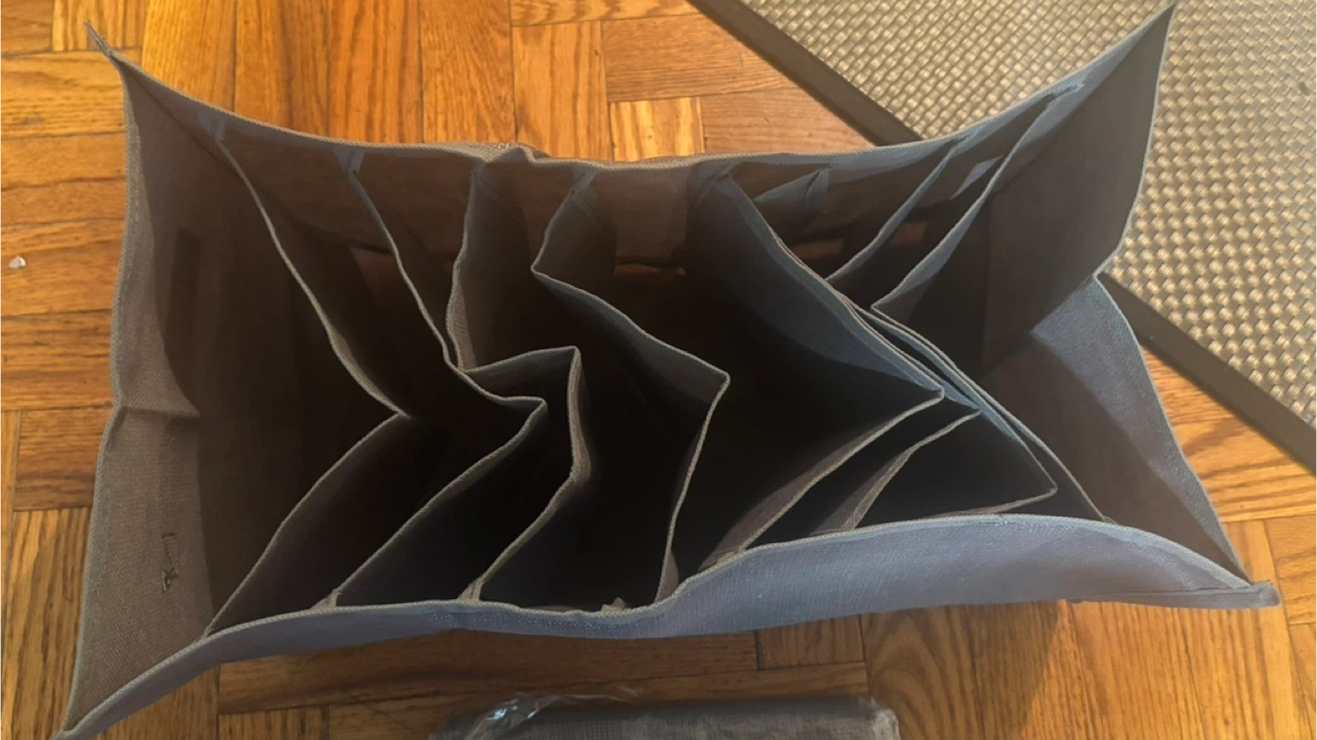 2 free - Fabric Storage Organizer with 9 Cubbies 🥕