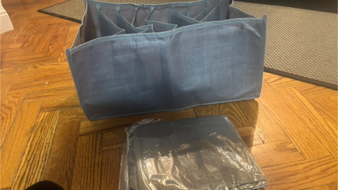 2 free - Fabric Storage Organizer with 9 Cubbies 🥕 - photo 2