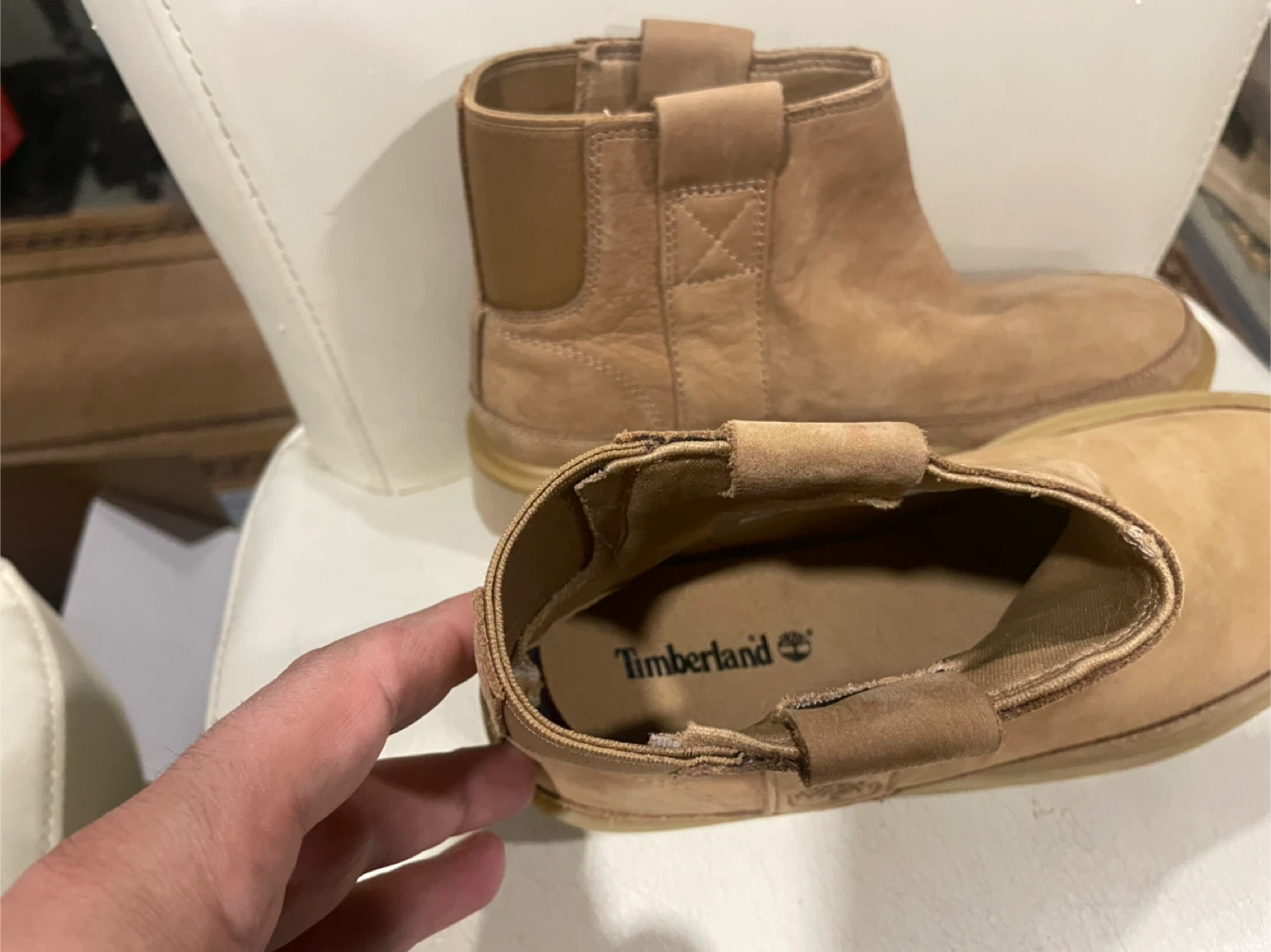 Timberland Women's Chelsea Boots Tan Size 7 - photo 2