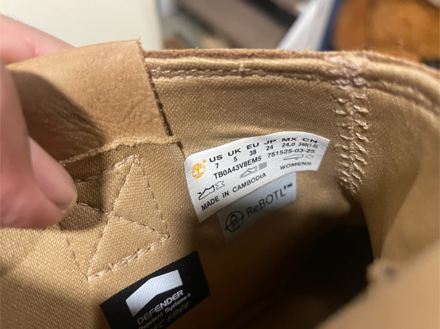 Timberland Women's Chelsea Boots Tan Size 7
