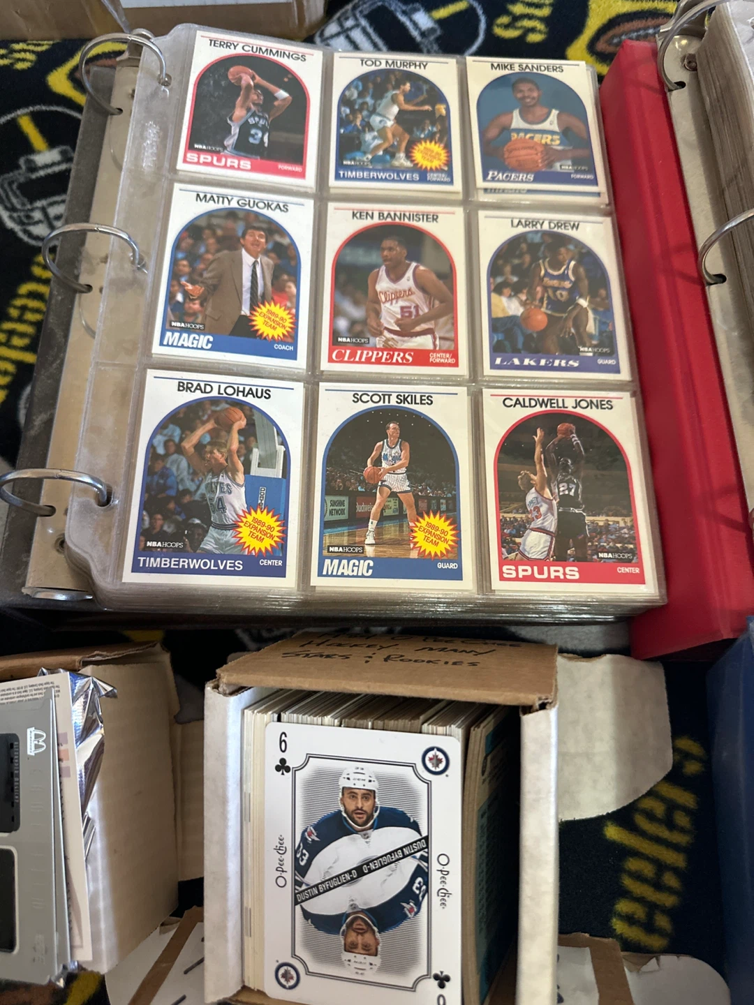 Mixed Lot of NBA, NFL, NHL and Baseball Trading Cards - photo 2